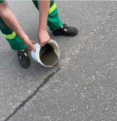 Ремонтная полимерно-акриловая смесь Carbon с отвердителем